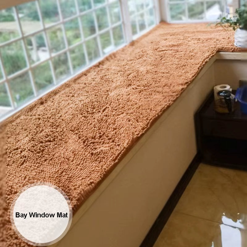 Chenille Bath Mat anti Slip Gray Water Absorb Bathroom Carpet for Living Room Bedroom Rugs Kitchen Floor Mats Tapete De Banheiro