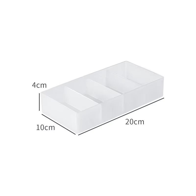 Adjustable Drawer Style Make up Storage Box Plastic Sundries Cosmetic Container Divider Desktop Sundries Fragrance Finishing Box