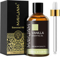 MAYJAM Aceite Esencial De Vainilla 100Ml, Aceite De Vainilla Para Difusor, Humidificador, Bricolaje, Hogar, Armarios